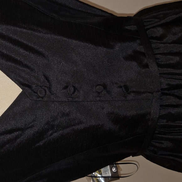 Taylor NWTs Tonal Strip Fit & Flare Dress - Picture 9 of 9